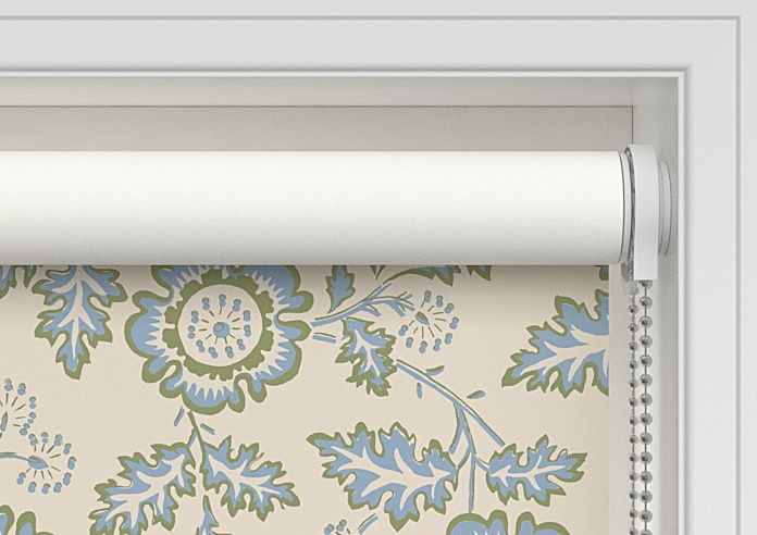 Land & Shore River (Blackout), Green - Twist&Fit Roller Blind - Image 10